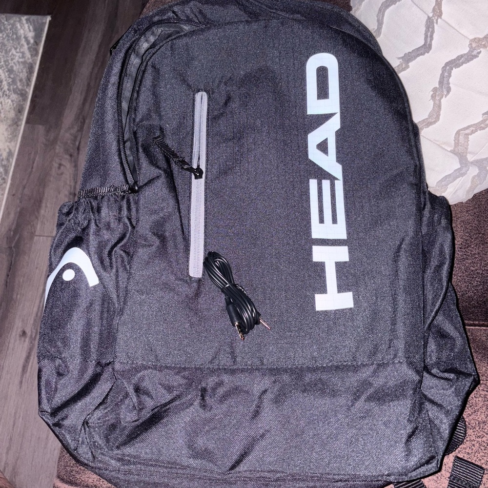 HEAD Black Backpack (tennis)